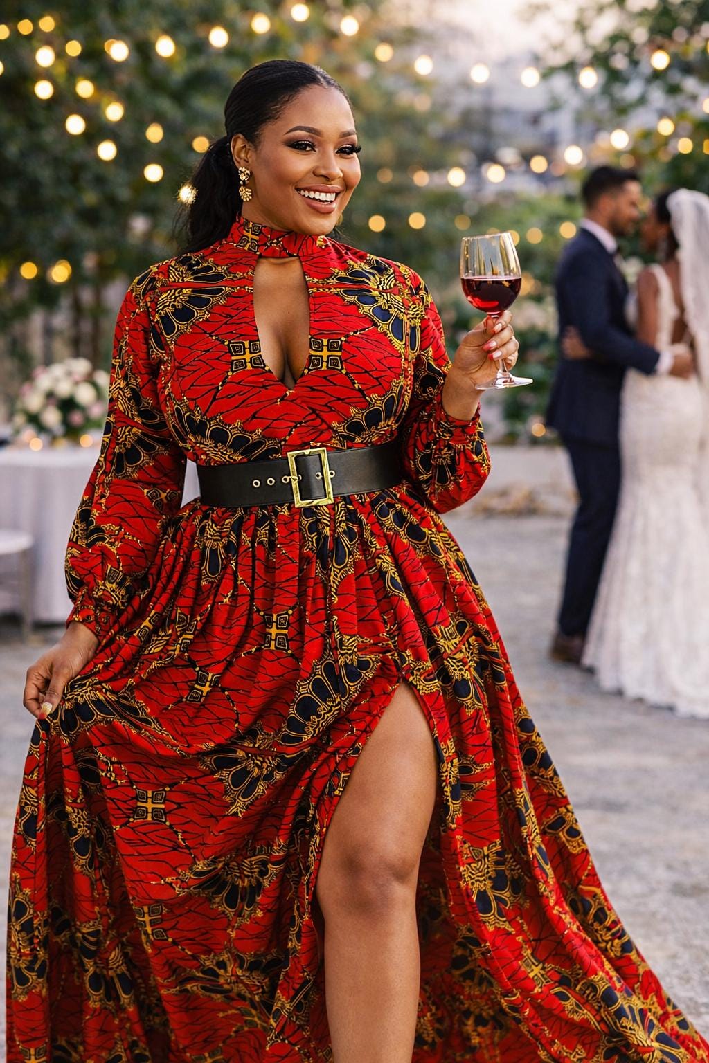 African Long Dress - Etsy
