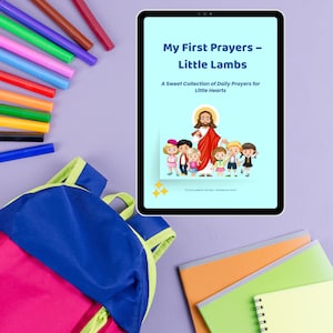 My First Prayer Journal – A Guided Faith Journey for Kids | Little Lambs by The Hub
