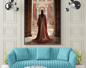 Queen Esther Print • Biblical Royalty, Christian Home Decor (Digital Download)
