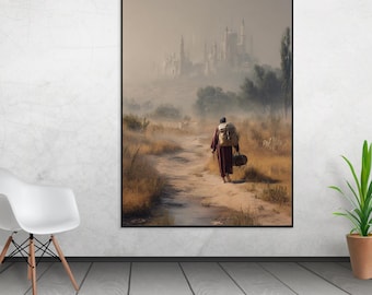 Arte del Hijo Pródigo / Decoración Cristiana para el Hogar / Arte Bíblico / Descarga Digital