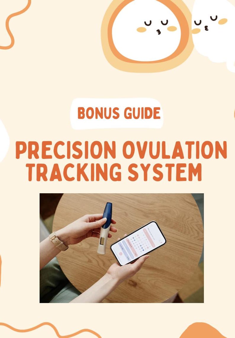 Natural Fertility Support Program Digital Download Bundle Complete Conception Guide Practical Planning Resources Hormone Balance Methods Ovulation Tracking System Weekly Implementation Steps Essential Program Tools Comprehensive Support