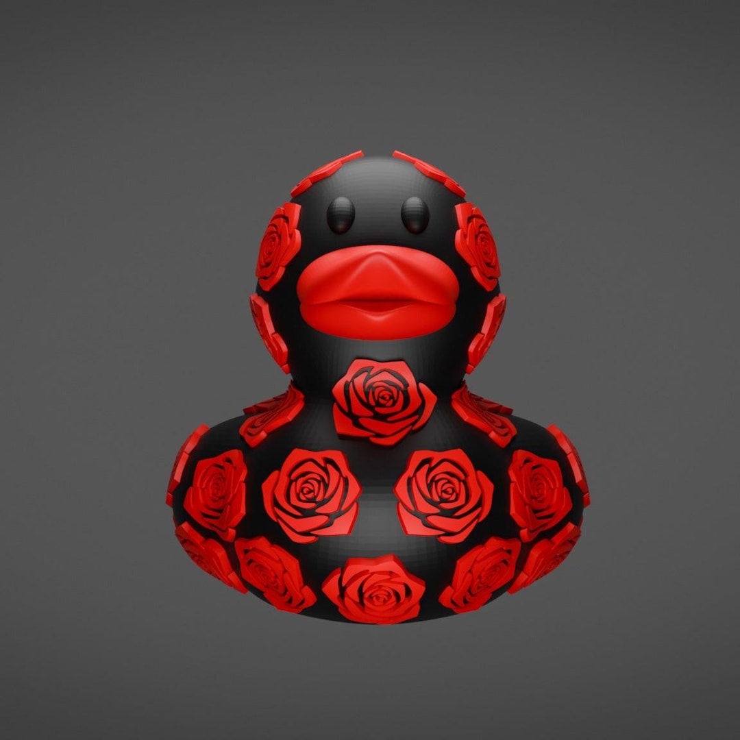 Petg Roses Duck of Roses, 3D Printed, PETG Plastic - Etsy Canada