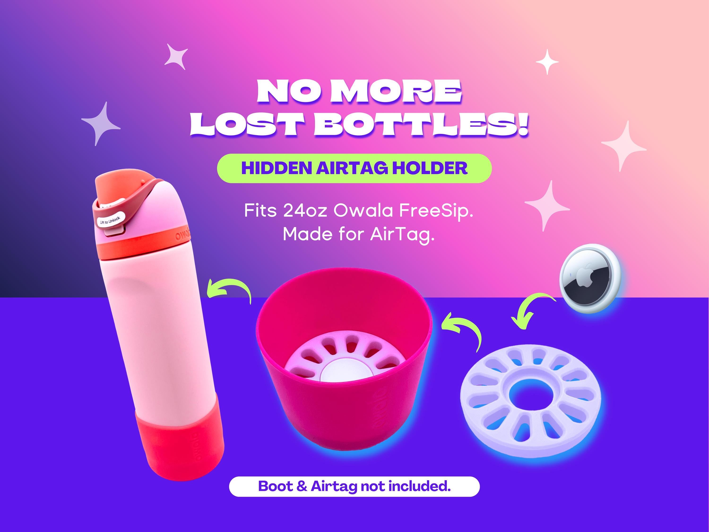 AirTag Holder for Owala Freesip 24oz: 3D Printed Bottle Tracker