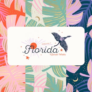 Shade Palms Fabric | Sarah Watts, Ruby Star Society (OOP)