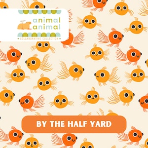 Animal Animal Fabric – Sarah Watts – RS5165-11 – Ruby Star Society – Half Yard