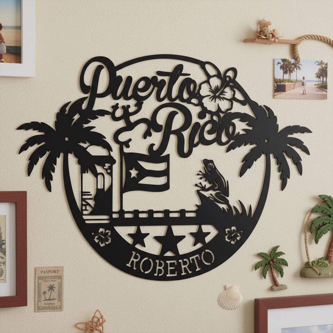 Puerto Rico Wall Decornull