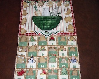 Christmas Advent Calendar - Gingerbread Cookies