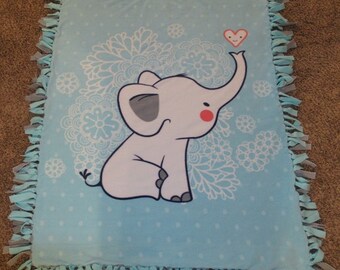 Super Plush Infant Blanket - Elephant