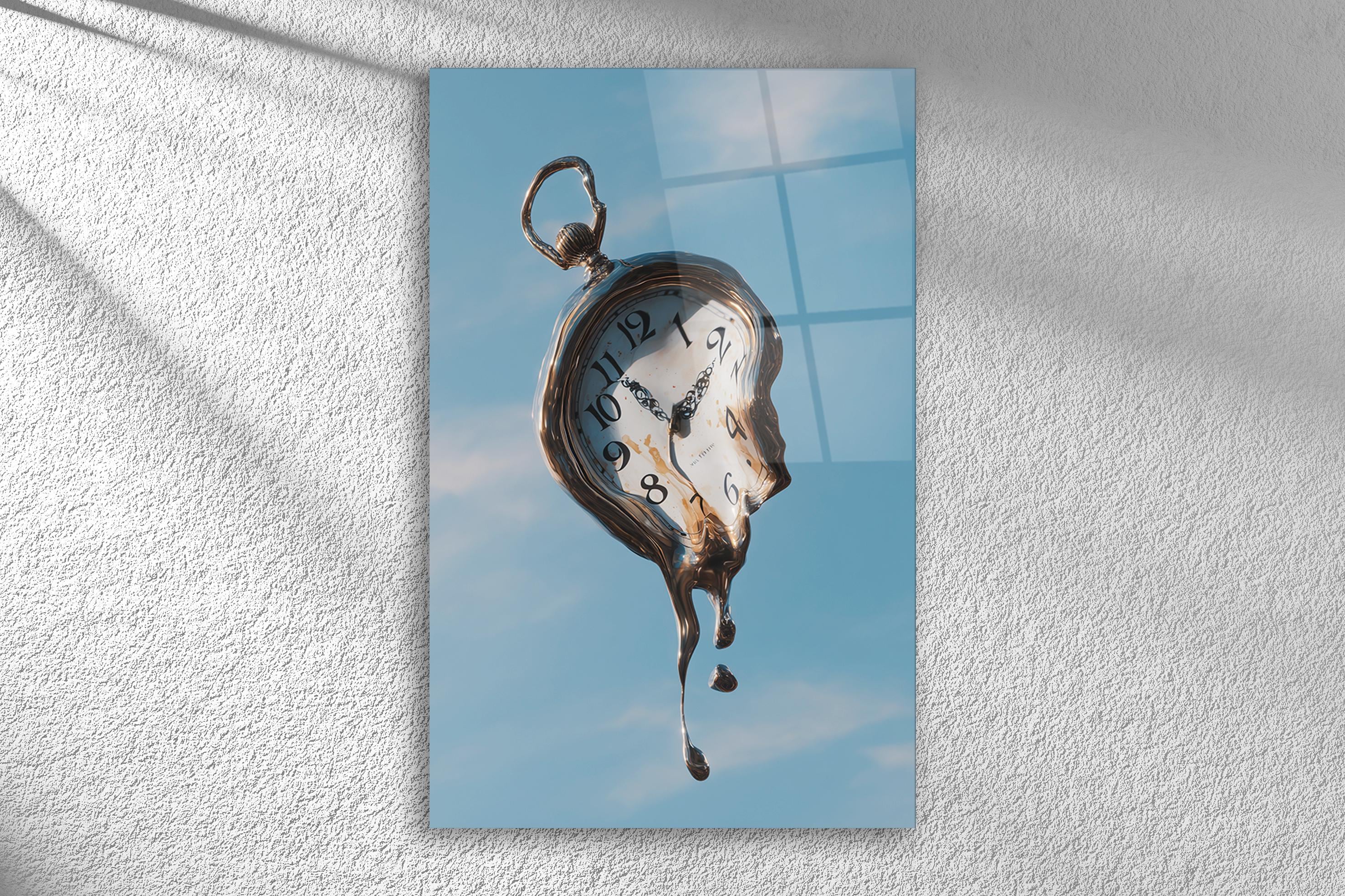 Surreal art clock - Etsy België, image size:2953x1969