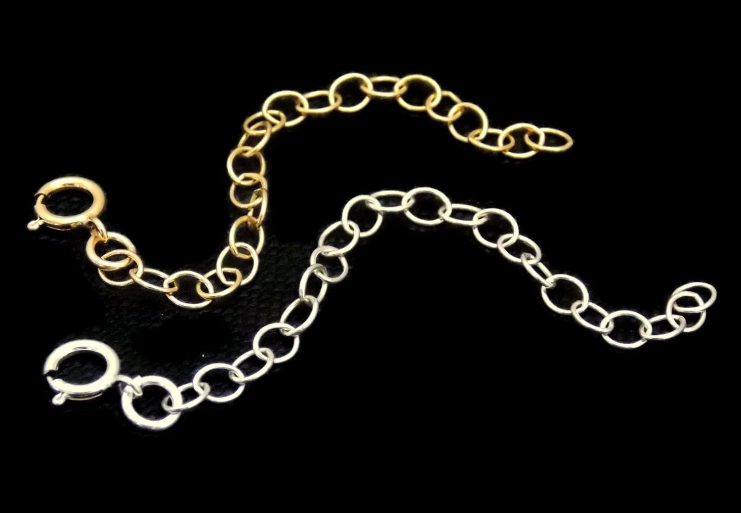 Removeable Extender, 14k Gold Fill or Sterling Silver Necklace Bracel…