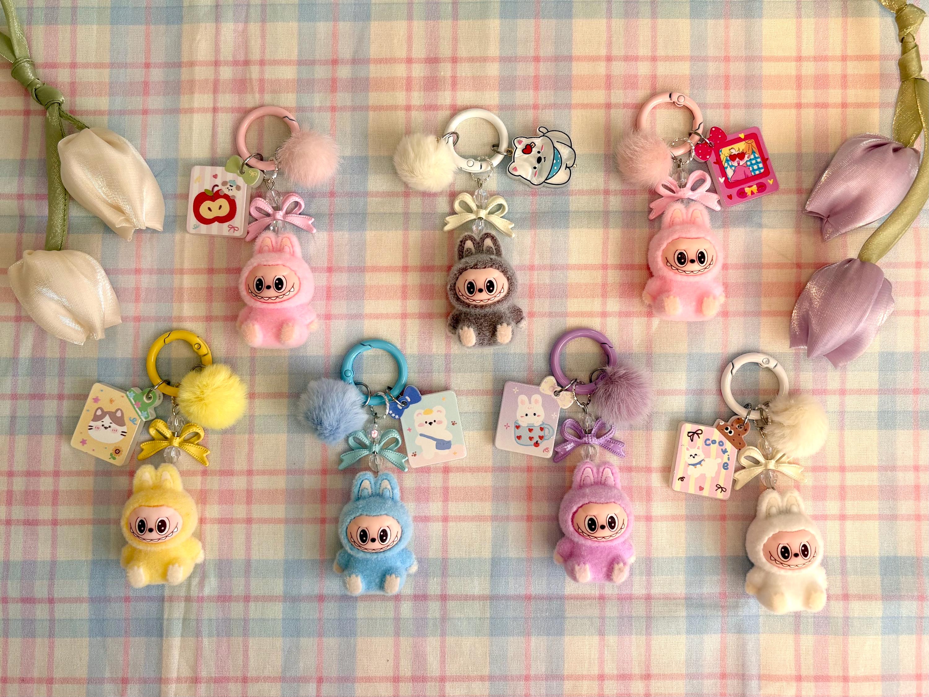 Labubu popmart keychain - Etsy 日本