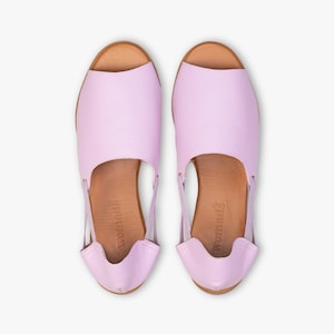 Lilac Dream Peep Toes