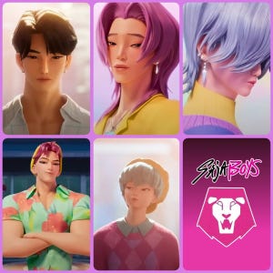 Fotocard KPOP Demon Hunter, fotocard di Saja Boy, fotocard, fotocard KPOP, fotocard olografiche