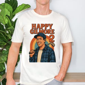 Happy Gilmore 2 Parody Comfort Colors Tee | Retro Golf Shirt | Funny Golf Movie T-Shirt