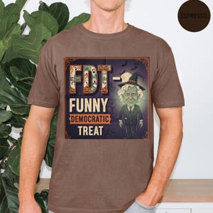 Funny Democratic Treat T-Shirt, Halloween Political Tee
