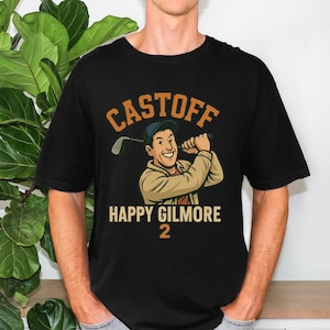 Funny Golf Shirt - Castoff Golf Swing Tee - Retro Fan Art Inspired by 90s Comedy Movie - Sports Humor Gift for Him