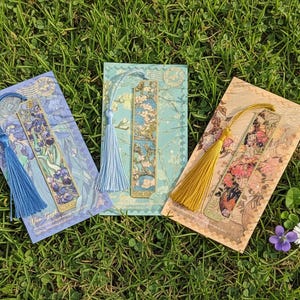 Monet & Van Gogh Bookmarks: Elegant Metal Art Designs