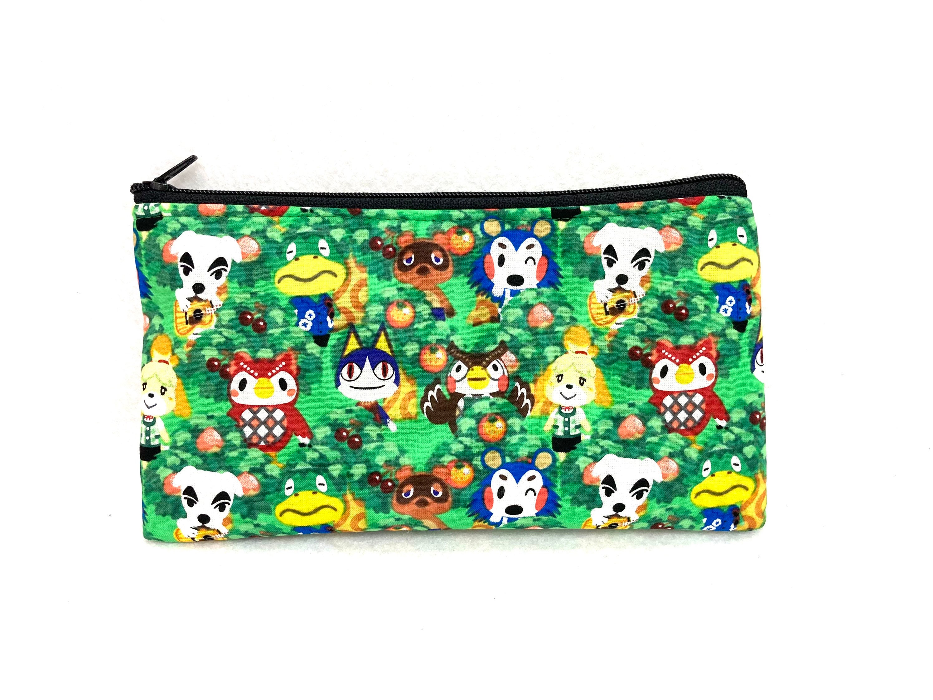 Animals Crossing Pencil Pouch // School Supplies // Organizer Etsy
