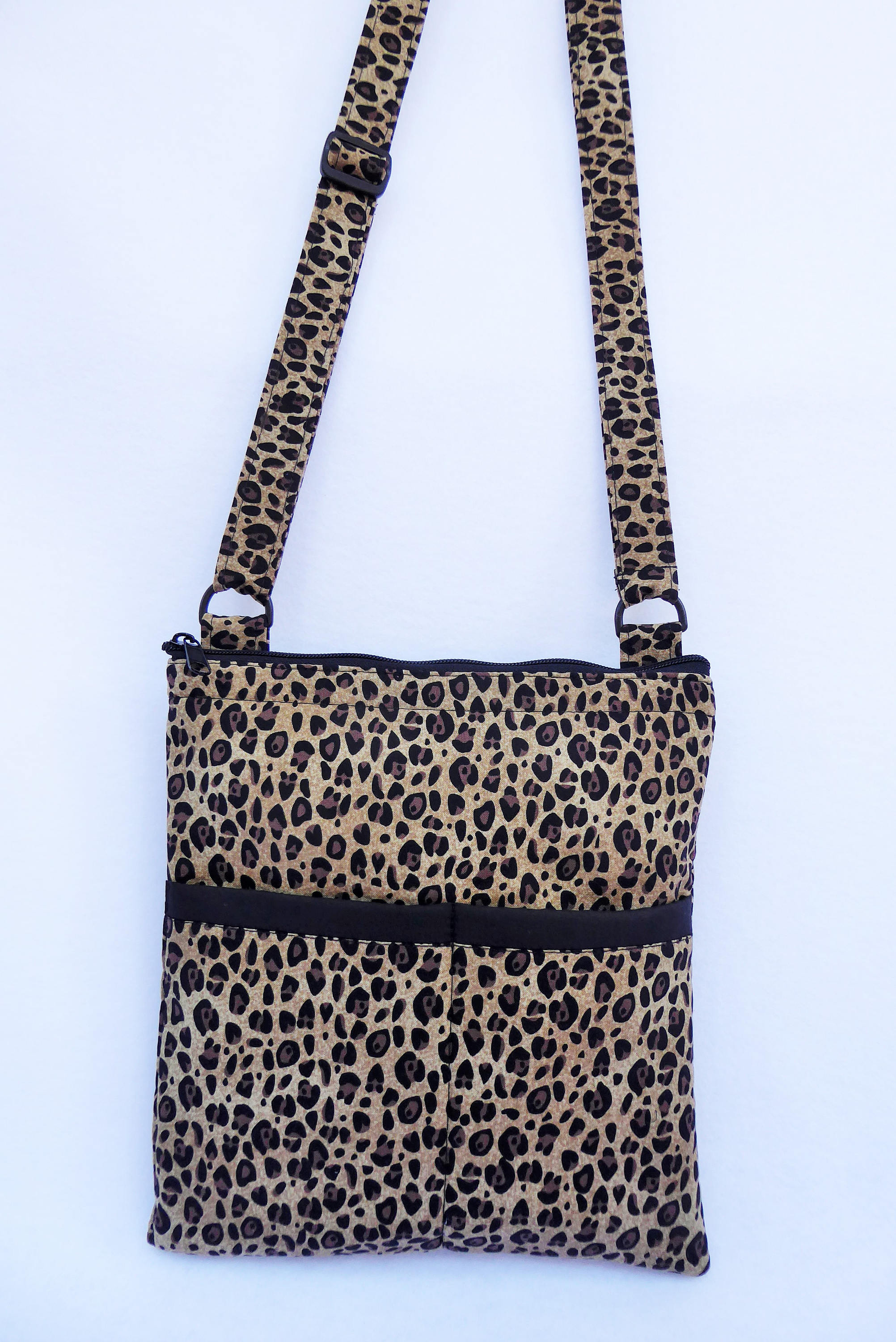 Cheetah Print Crossbody Bag // Sling Bag // Cheetah Print Etsy