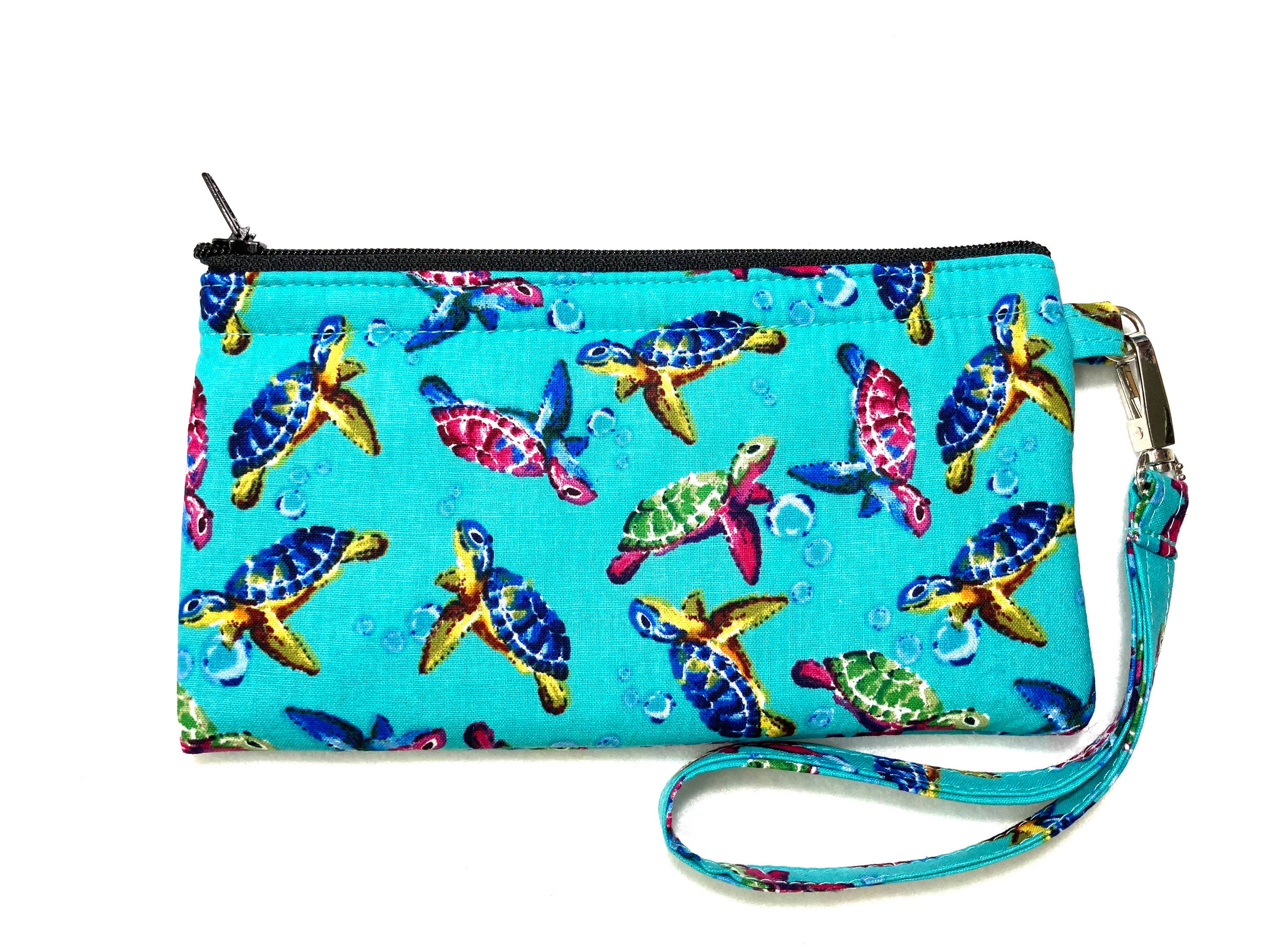 Turtle Wristlet // Clutch // Wallet Etsy