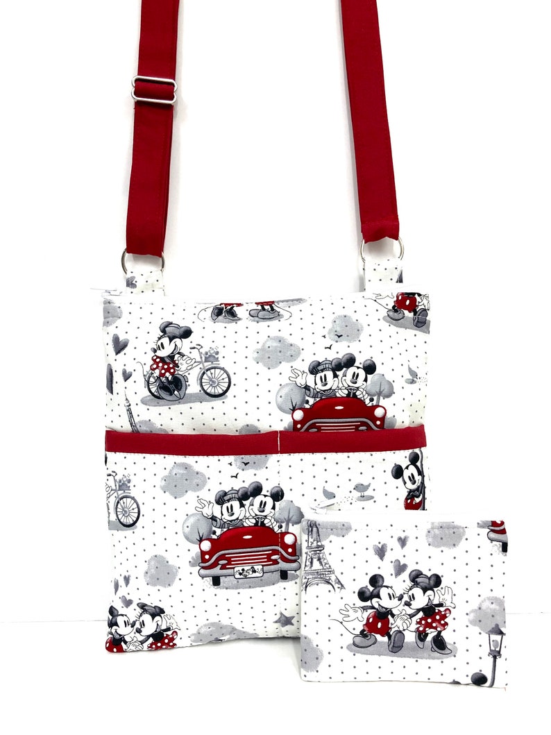 mickey and minnie crossbody bag