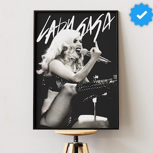 Lady Gaga Poster | Digitaler Download | Druckbare Kunst