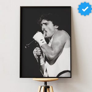 Benson Boone Poster: Vintage Halftone Indie Pop Music Wall Art