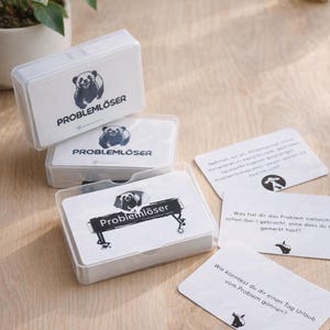 Problemlöser Karten – Systemische Fragen für Denkanstöße, Reflexion und neue Perspektiven. Kreativ und vielseitig | kleinestaerkung