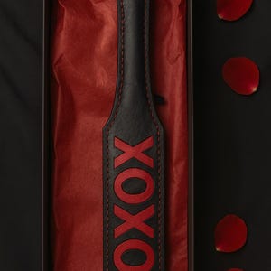 Einfaches Leder Paddel Muster - Nur digitales Muster