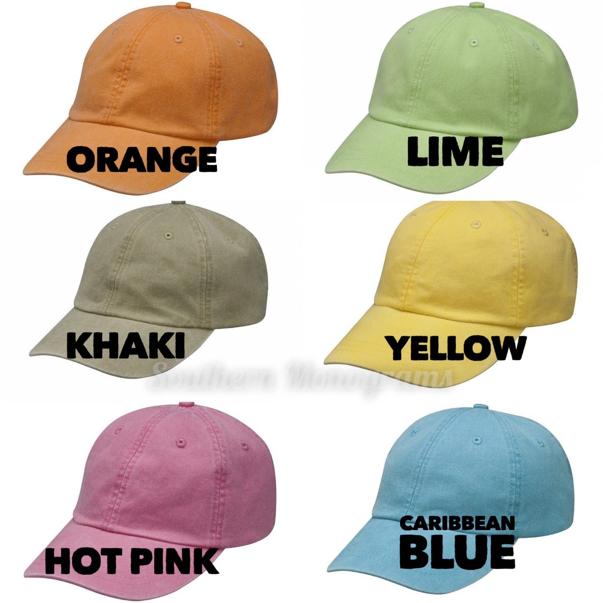 Personalized Baseball Cap Toddler Youth Baseball Hat Monogram Kids ...