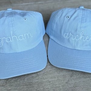 Personalized Baseball Cap Toddler Youth Baseball Hat Monogram Kids Personalized Baseball Cap Custom Embroidered Hat - boy girl birthday gift