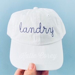 Personalized Baseball Cap Toddler Youth Baseball Hat Monogram Kids Personalized Baseball Cap Custom Embroidered Hat - kids birthday gift