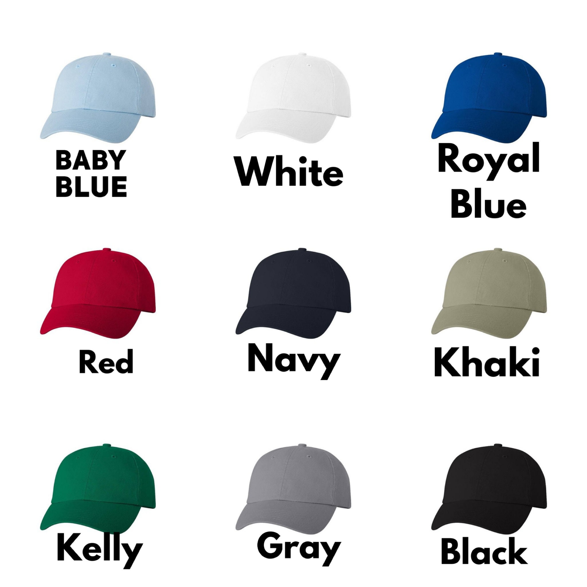 Personalized Baseball Cap Toddler Youth Baseball Hat Monogram Kids ...