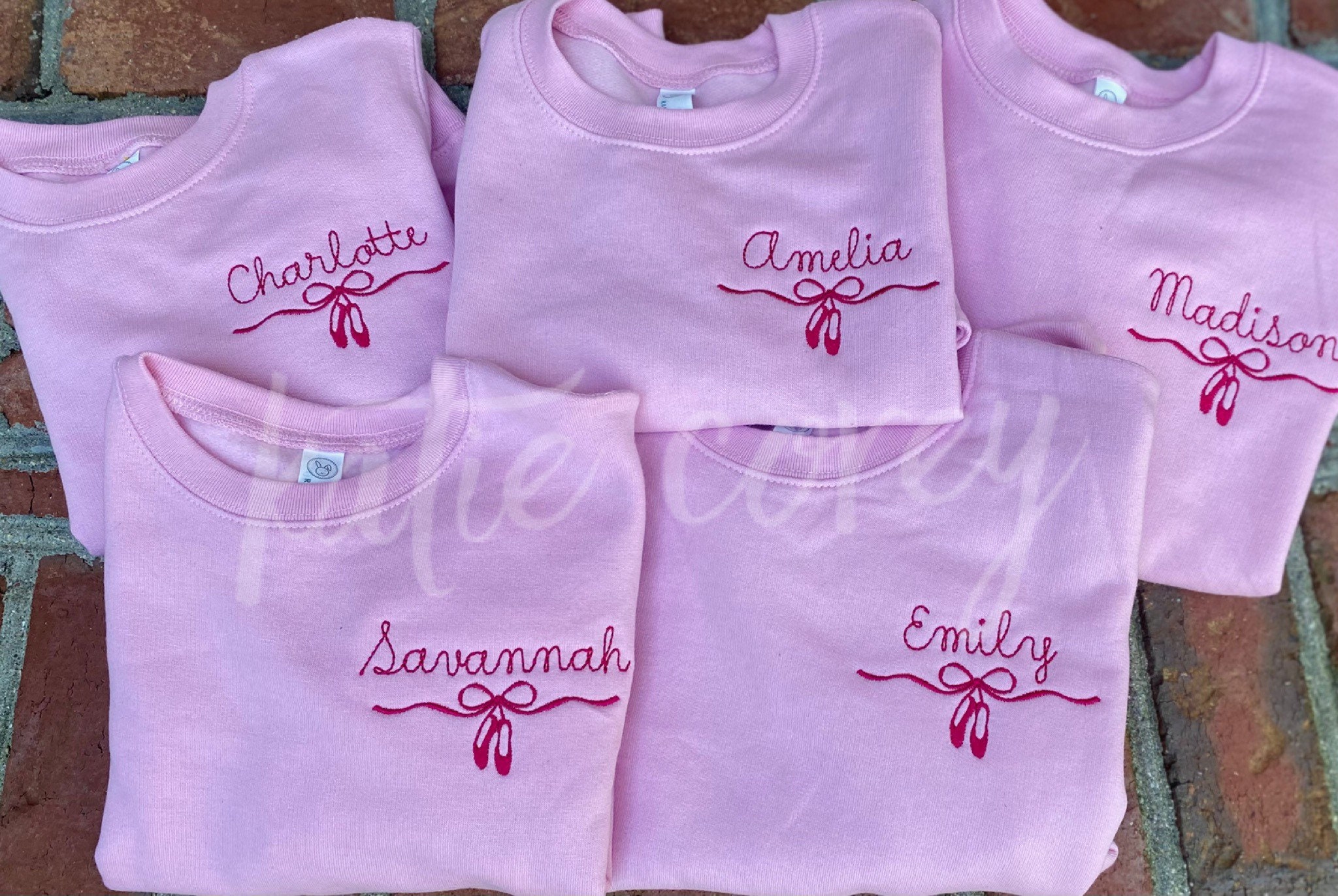 Big Sis Embroidered Patch Short Sleeve T-Shirt- Ballet main image 1