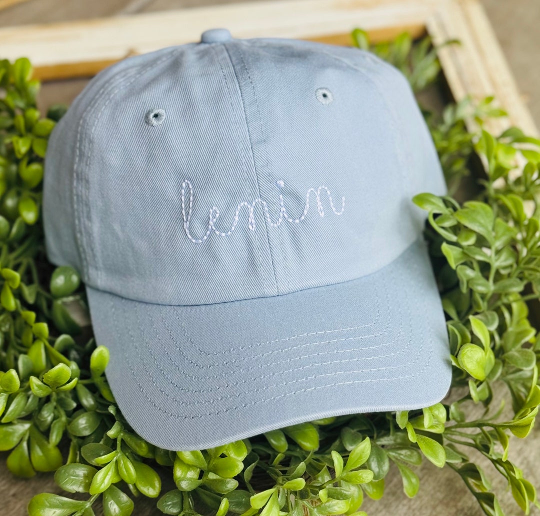 Personalized Baseball Cap Toddler Youth Baseball Hat Monogram Kids ...