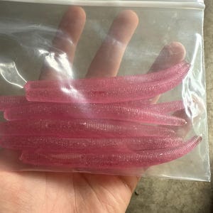 5” or 4” Big Momma stick bait, soft plastic bait, bass fishing, senko style.