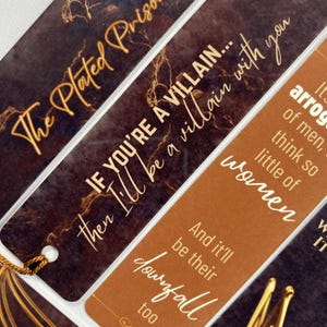 The Plated Prisoner Bookmarks