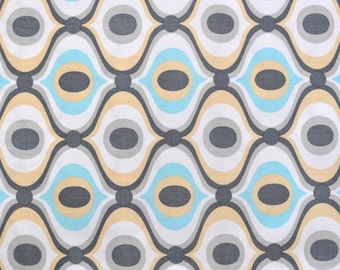 Michael Miller Fabrics - "Feeling Groovy" Print CX3359 - Cotton Quilting Fabric (buy 2 yards, get 16" free)