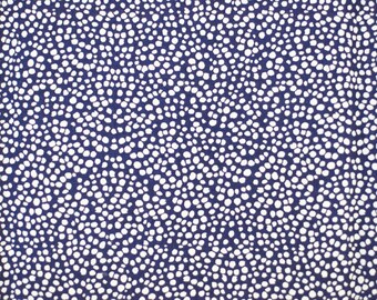 De Leon Design Group by The Alexander Henry Fabrics Collection - Mercer Dot in Navy - Out of Print!