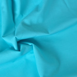 Fabric Solid: Aqua blue