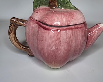 Ceramic Apple Teapot Pacific Rim Vintage