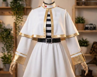 Disfraz de cosplay de Beyond Frieren, inspirado en Journey's End, hecho a mano, conjunto completo (hecho a medida)