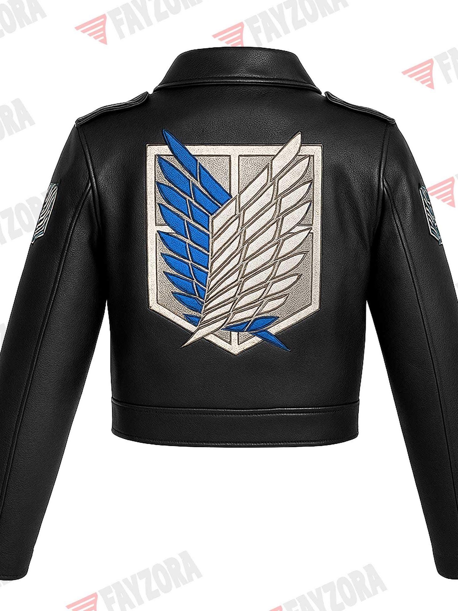 Piel Chamarra De Ataque De Titanes Titans Leather Jacket España