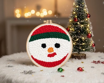 Kit di ricamo natalizio: modelli festivi fai da te, ricamo per principianti