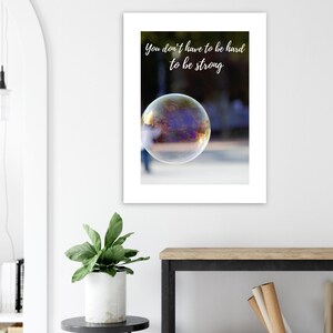 Bubbles  - Fine Art Poster