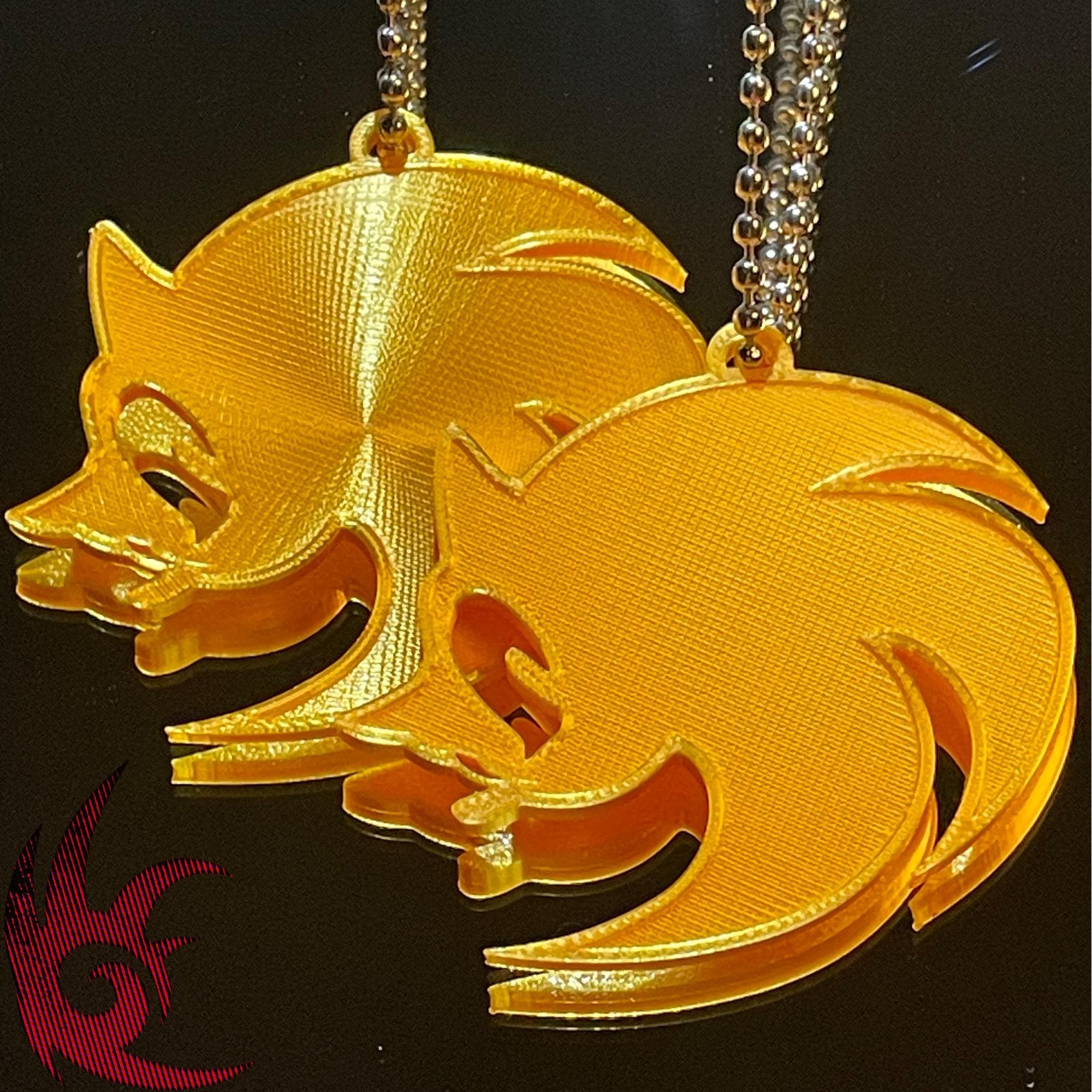 Sonic the hedgehog necklace - Etsy 日本