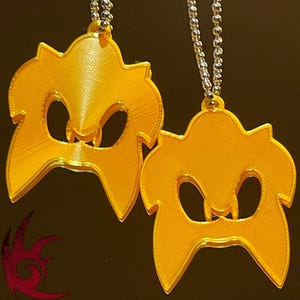 Sonic the Hedgehog Pendant | Front Profile