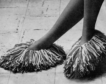 dust mop slippers
