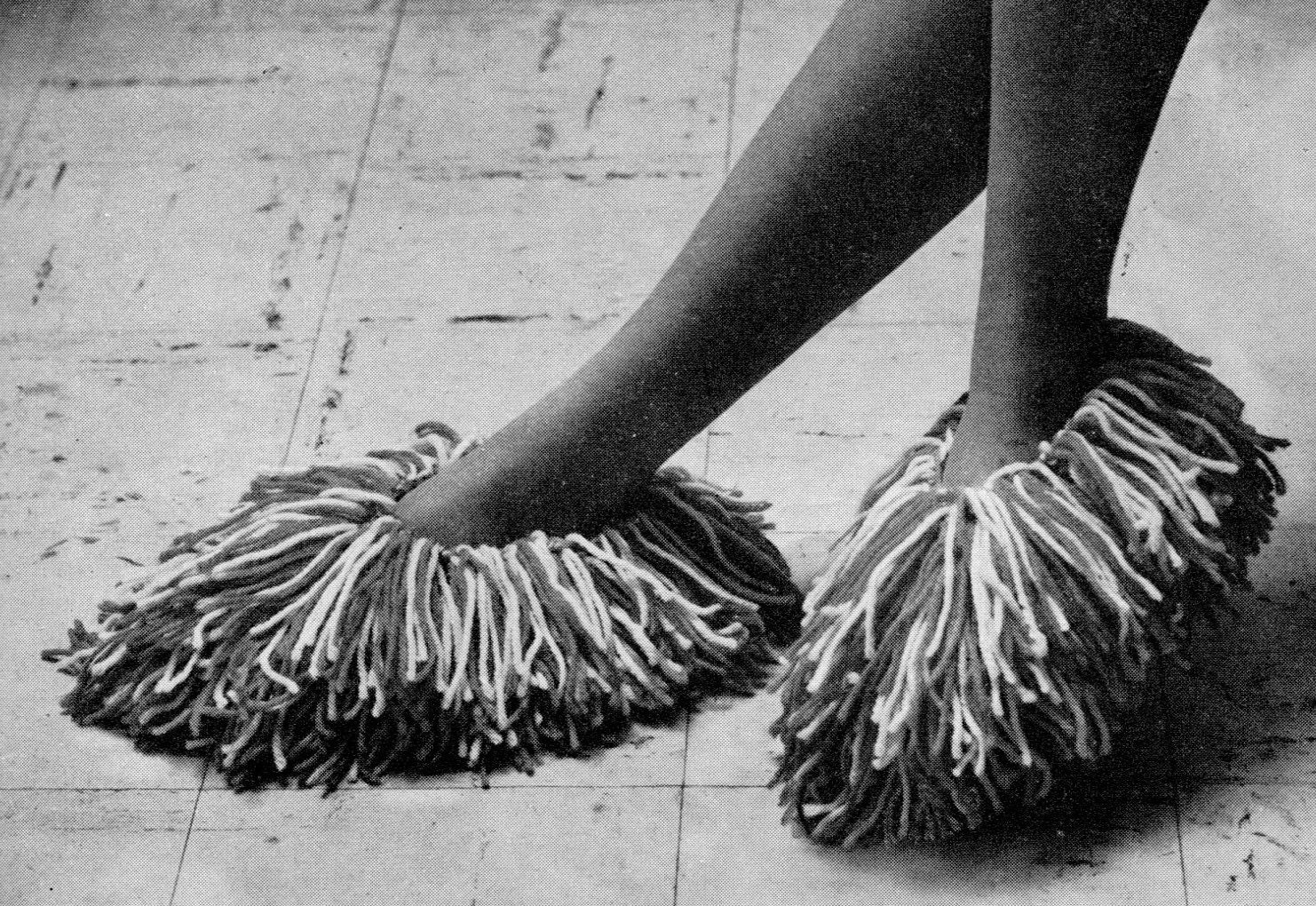 Spot Dog Microfiber Mop Slippers Women Floor Dust Dirt Cleaning Slipper  Cartoon House Office Home Room Gift Holiday
