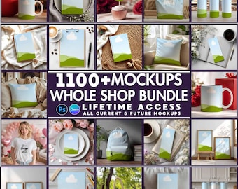Whole Shop Mockups Bundle | Printify Mockups | Listing Image Templates | POD | Digital Download